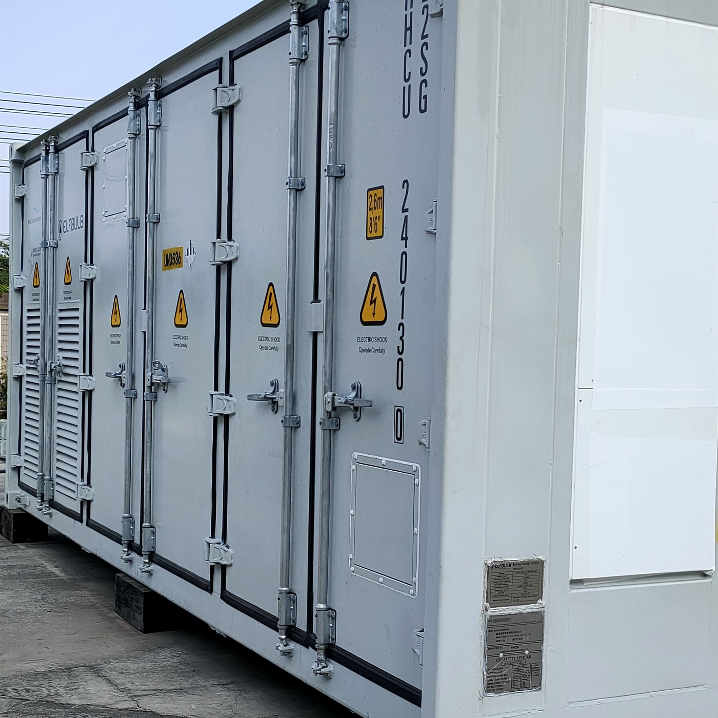 ESS 215kWh container