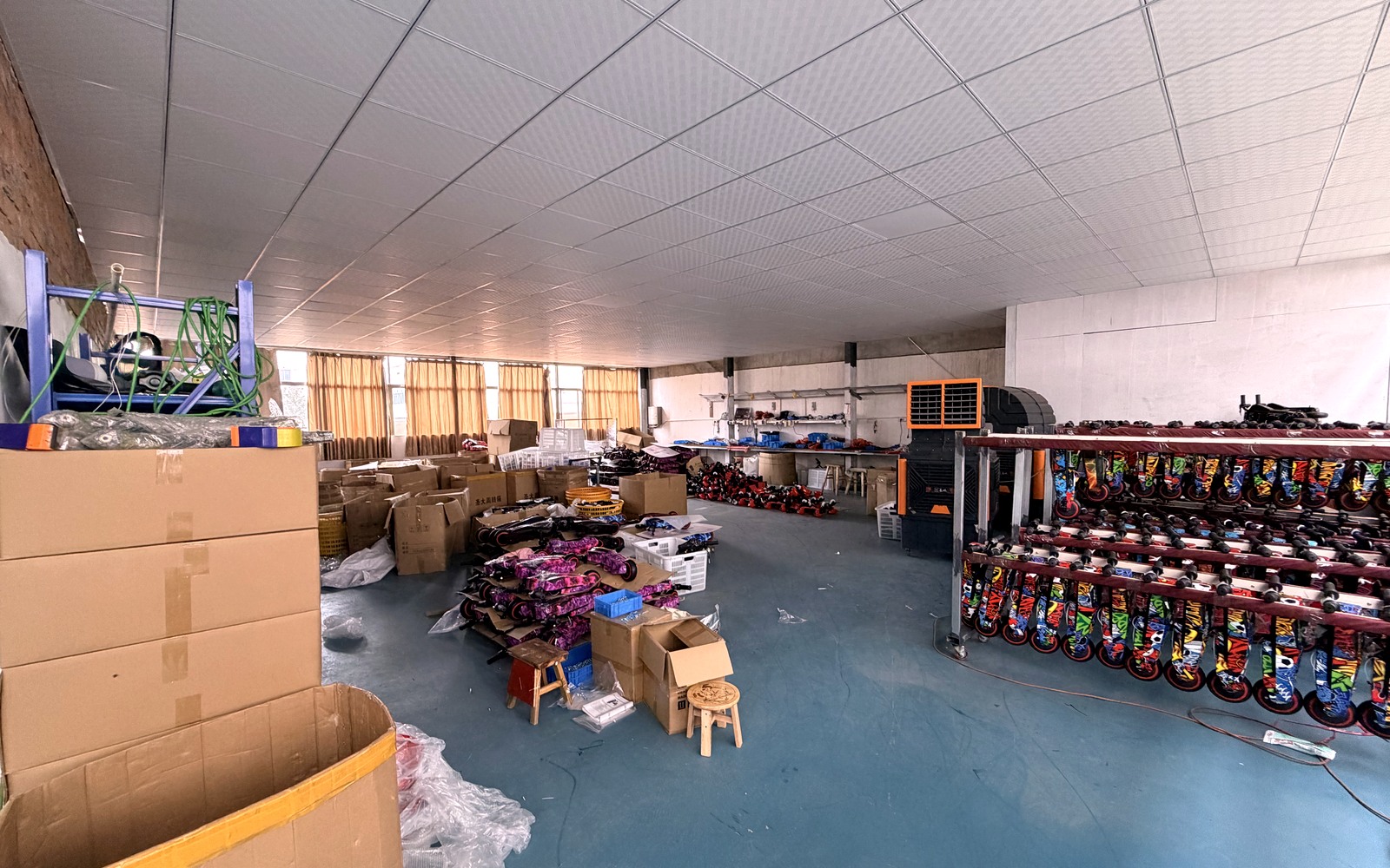 Semi-finished workshop from Shengxing materials