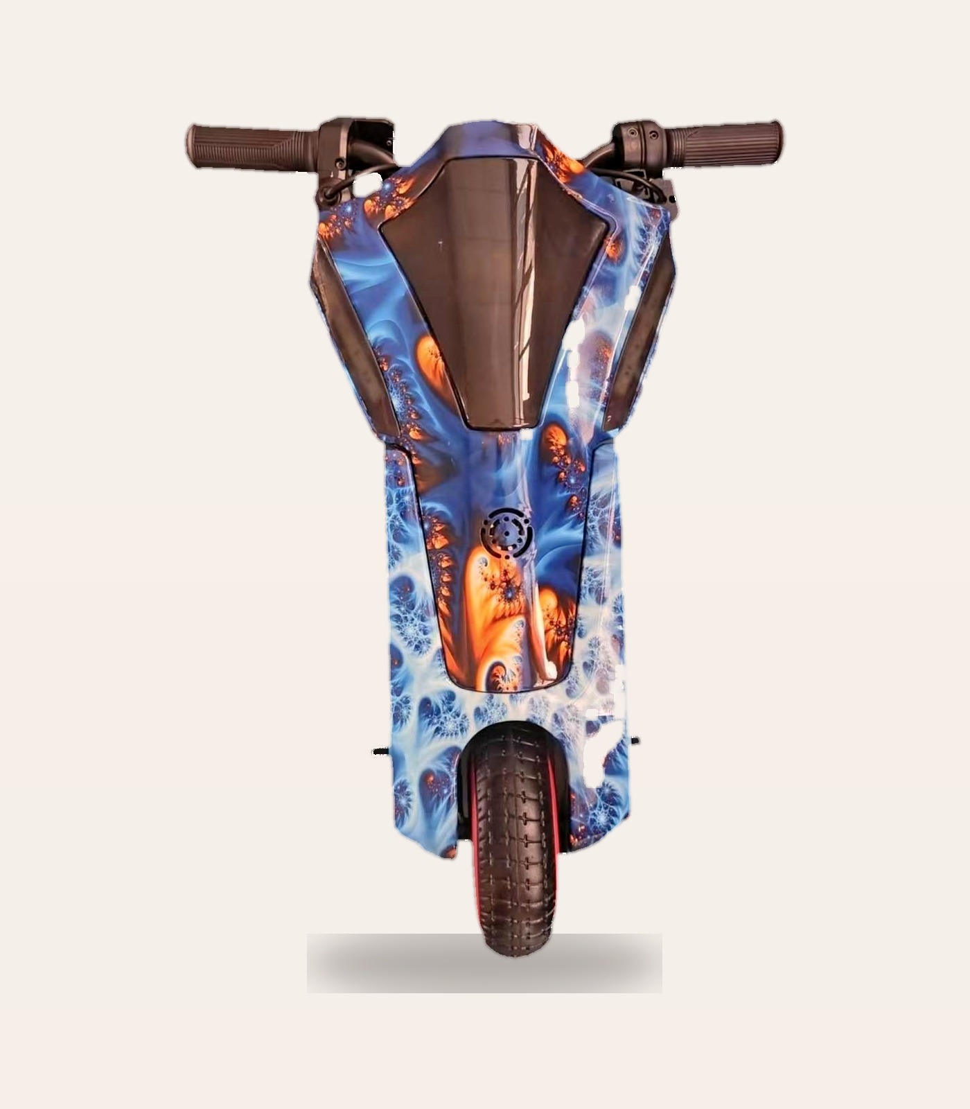 Electric drift go-kart lightning pattern