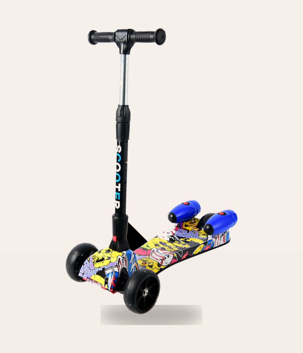 Kids scooter graffiti colorway